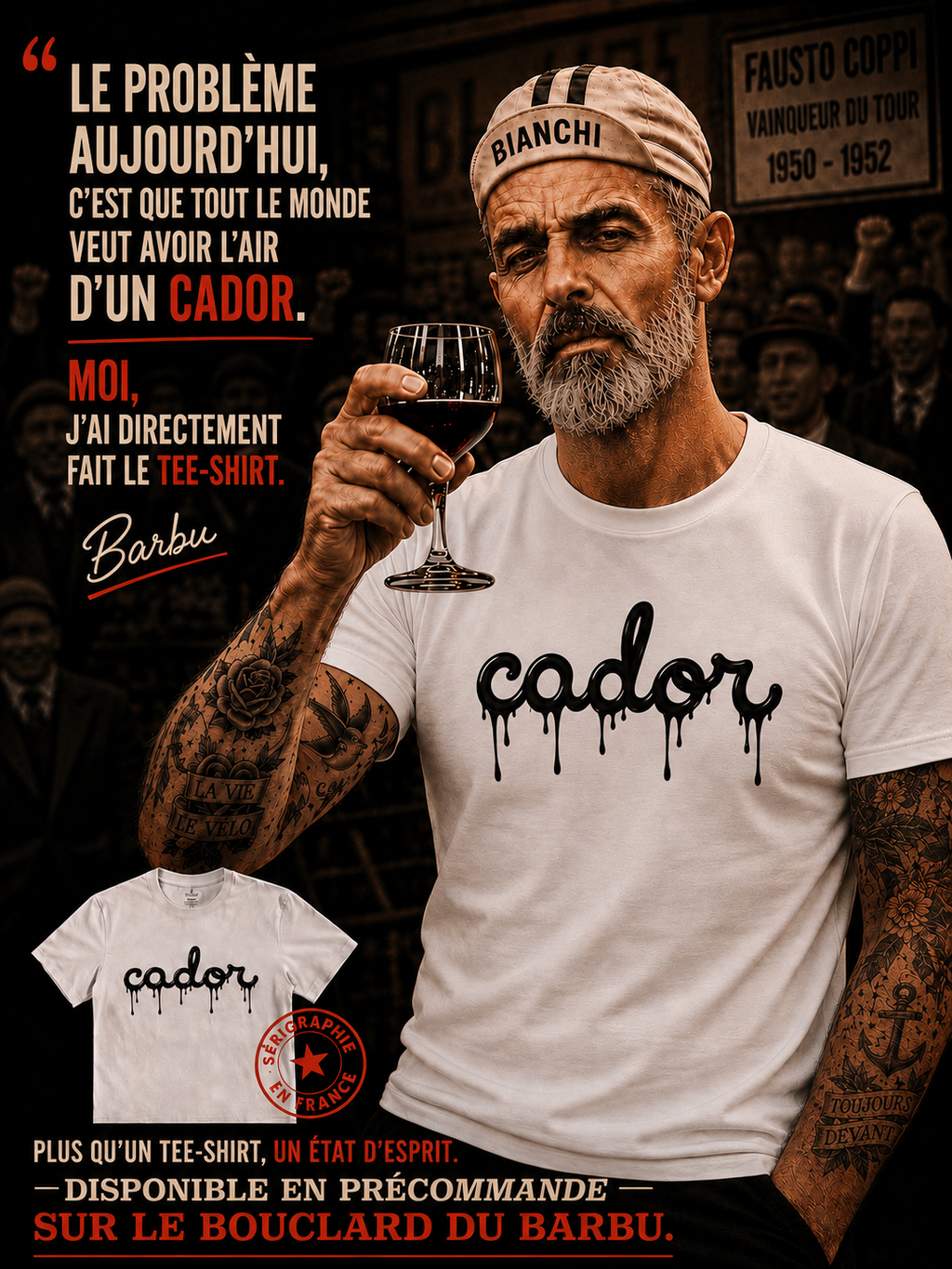 T-shirt manches courtes CADOR