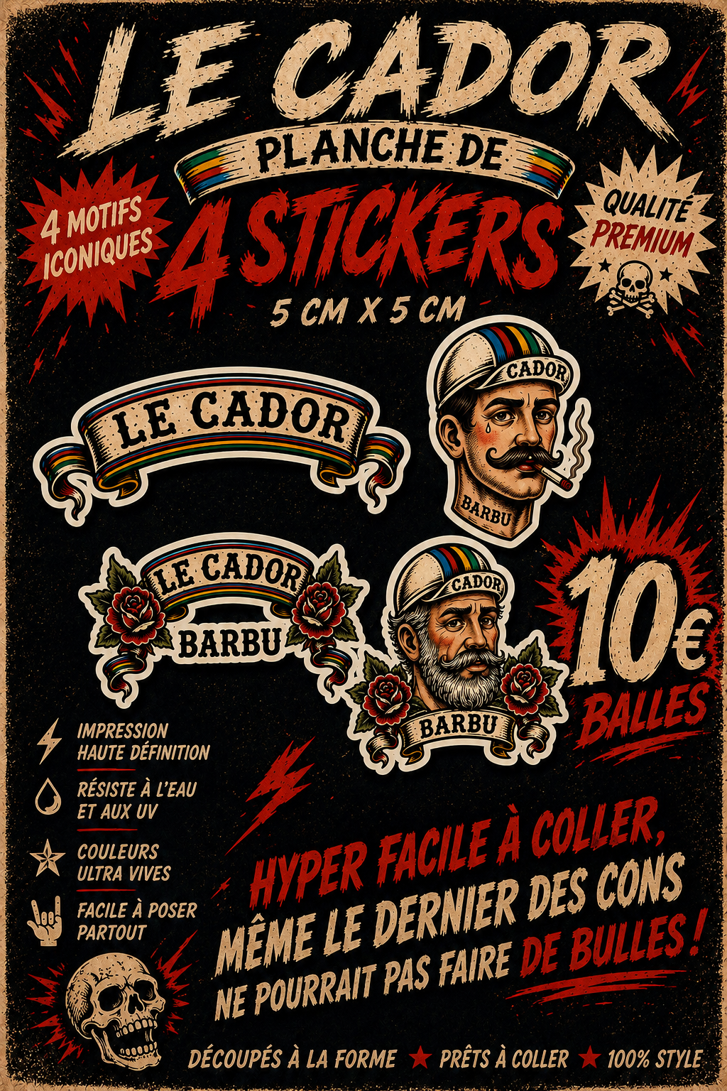 Stickers du BARBU