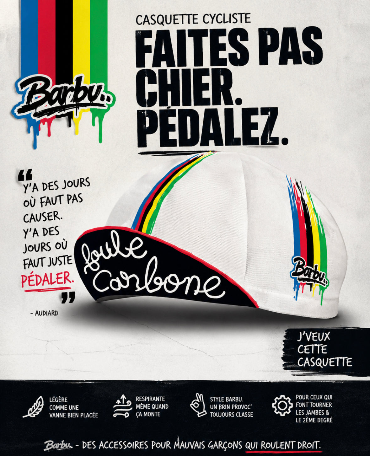 casquette cycliste