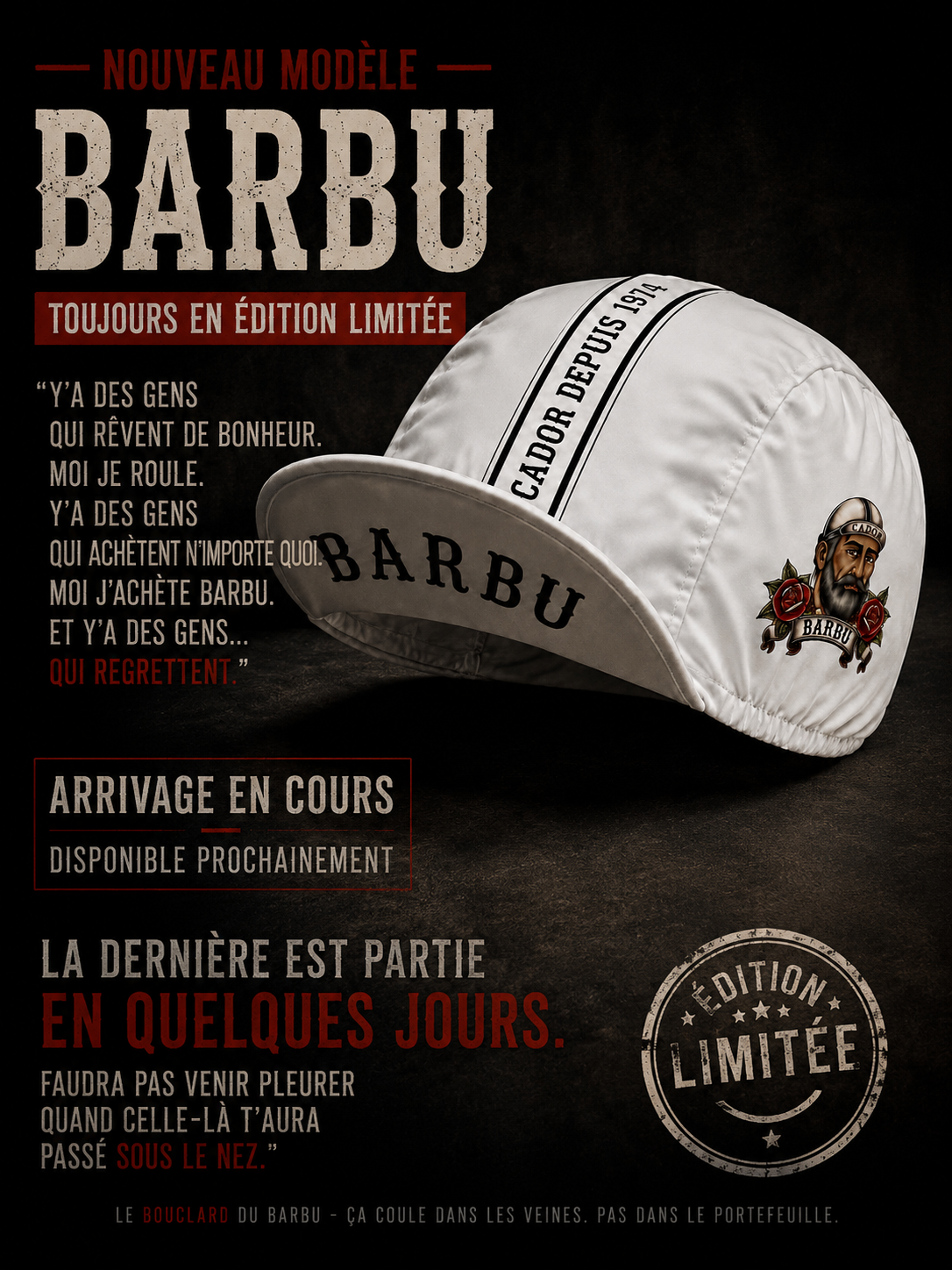 casquette cycliste